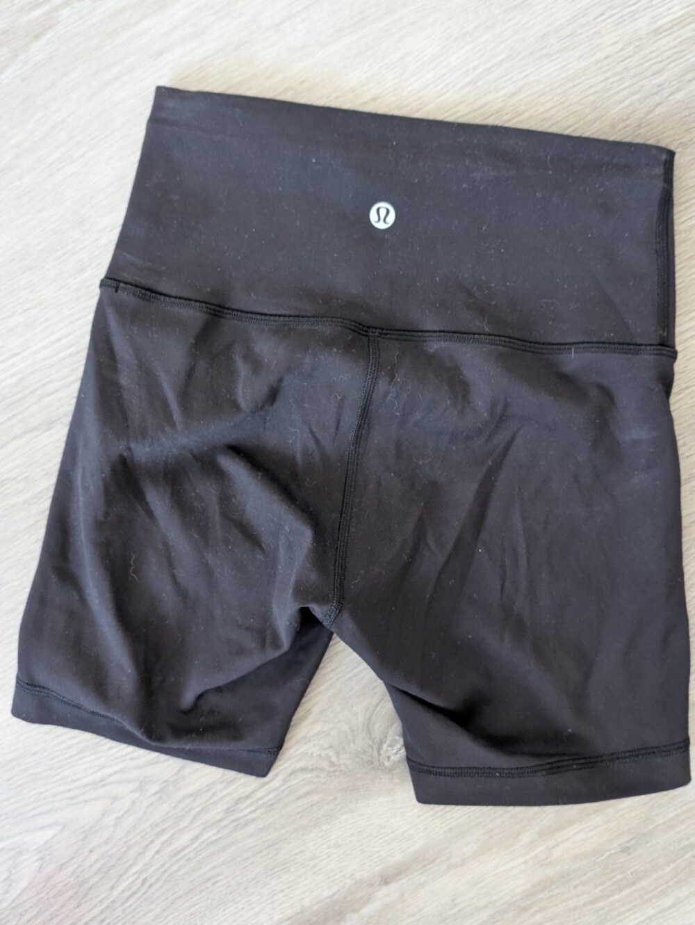 lululemon athletica Black Biker Shorts